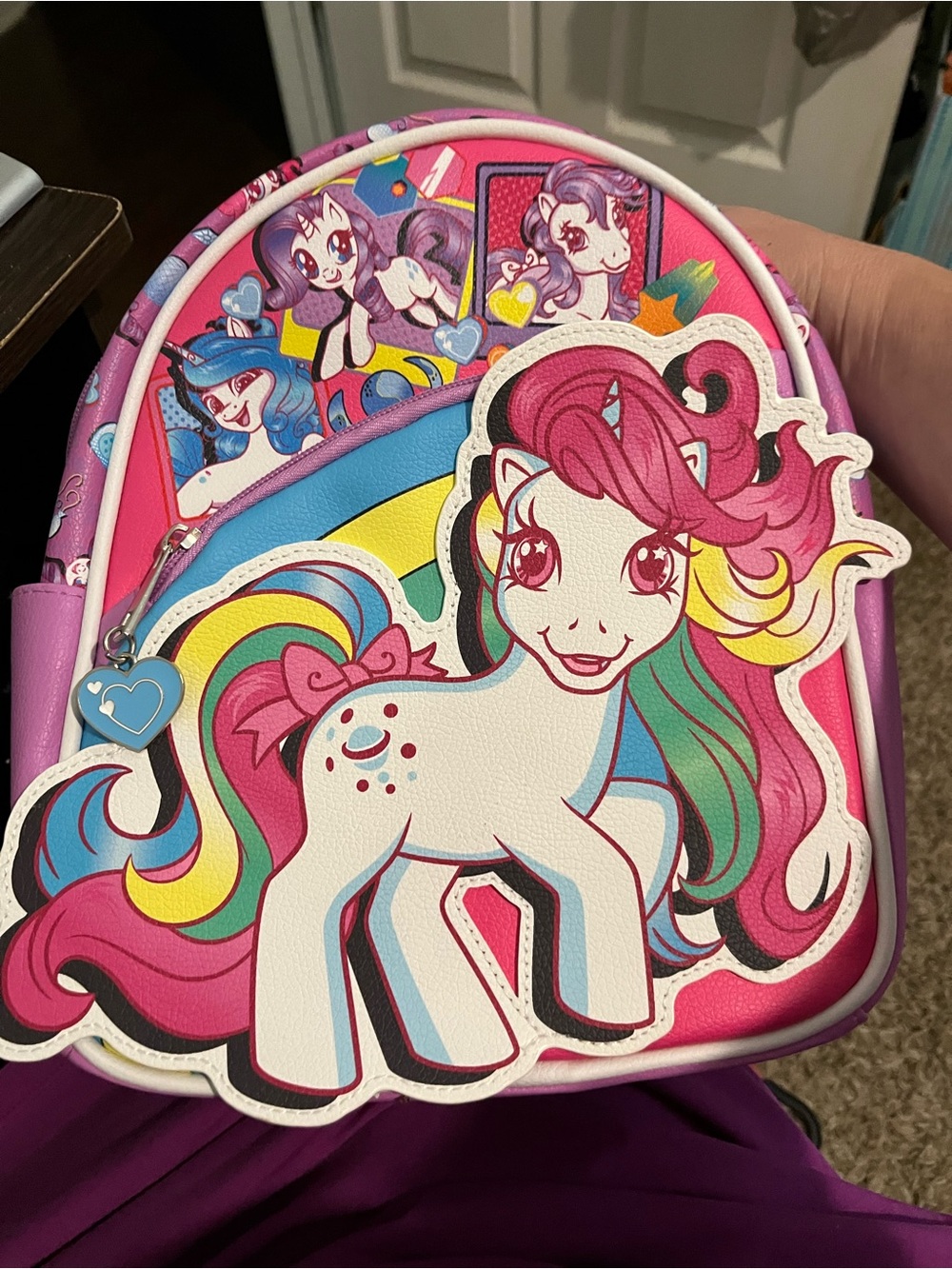 My Little Pony Pink Rainbow Pony Kids Backpack